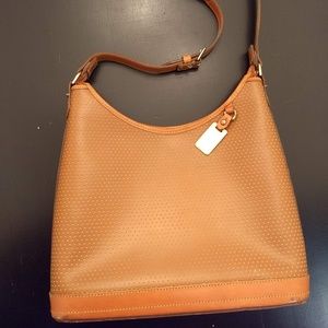 Dooney & Bourke tan hobo bag